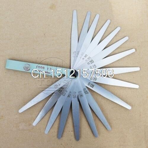 0.02 to 1mm Thickness Gap Metric Filler Feeler Gauge