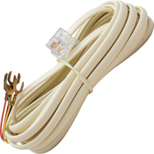 TELEPHONE LINE CABLE MONTH CRIMP 3 YARDS CREAM