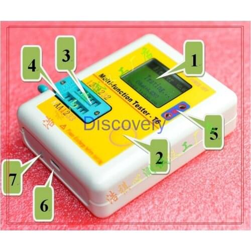 Transistor Tester LCR-T6 Graphical ESR Zener Tube