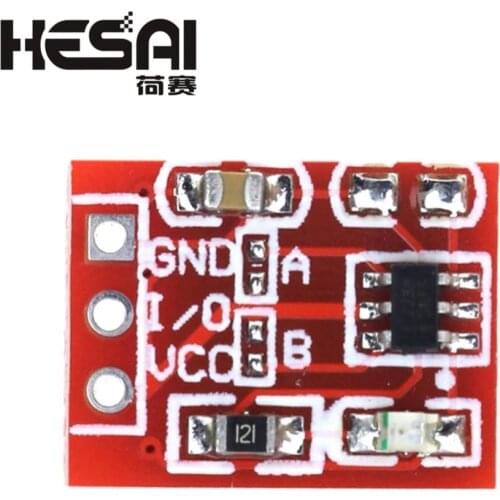 10Pcs TTP223 Touch Key Switch Module Touching Button Self-Locking/No-Locking Capacitive Switches Single Channel Reconstruction