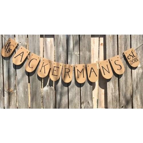 Wedding Banner, Custom Banner, Wood Banner
