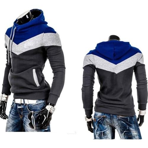 2020 Fashion Hoodie Pants Pullover Mens Colorblock Hooded Sweatshirts Jacket New Wear Casual Tracksuit Clothes for