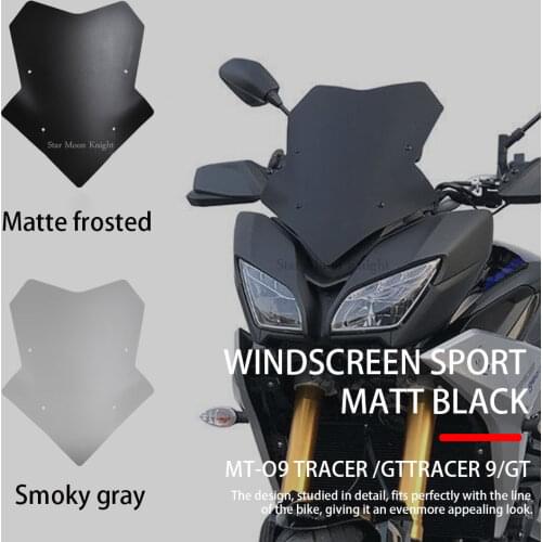 For YAMAHA MT 09 MT-09 TRACER GT TRACER 9 GT TRACER 900 MT09 TRACER Windscreen Windshield Fit Wind Shield Screen Protector Parts