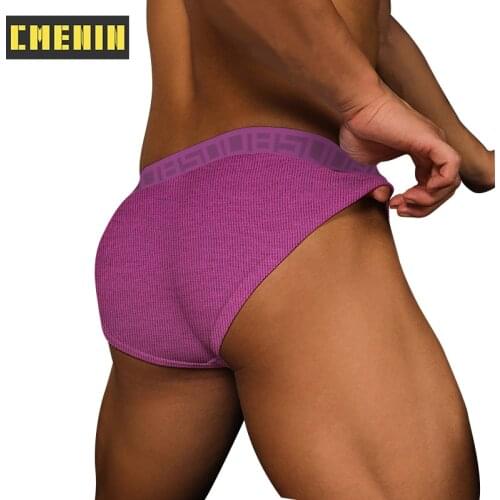 Popular Cotton Gay Panties Jockstrap Mens Briefs Quick Dry Innerwear Sexy Man Underwear Brief Men Underpants Mutande Uomo