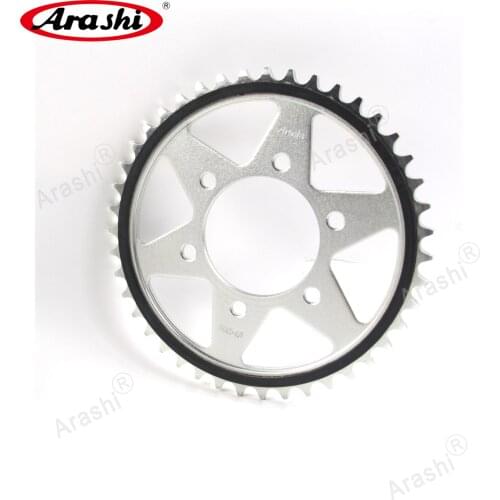 Arashi 43T Rear Sprocket For KAWASAKI Z1000 / Z1000 R / ABS 2014 2015 2016 2017 2018 Z 1000 Motorcycle Gear Chain Sprockets