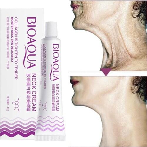 1pcs 40g Anti Smooth Anti Aging Whitening Cream Face And Neck Cream 40ml Neckline Cream Body Cream