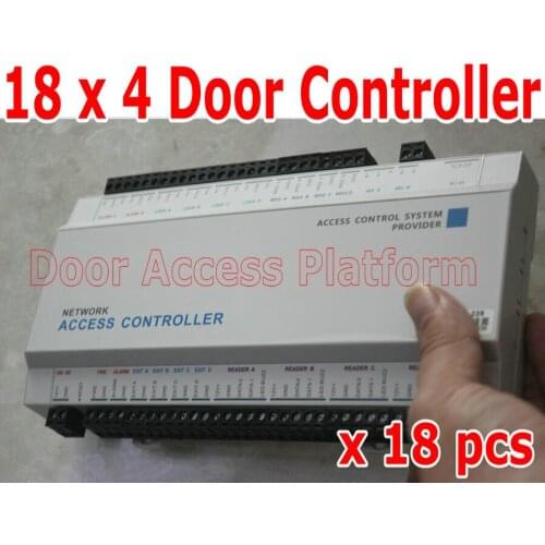 1 Order=18 pcs of 4 Door/4 WG Readers Access Controller Board IP Control Web-based+TCP/IP Network/card readers RF card in,out