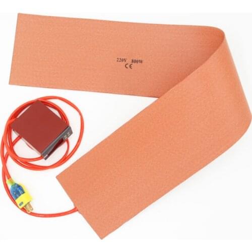 150*900mm 800W 220V Guitar Side Rim Bending Press Silicone Heating Pads Heating Mat Warming Accessories