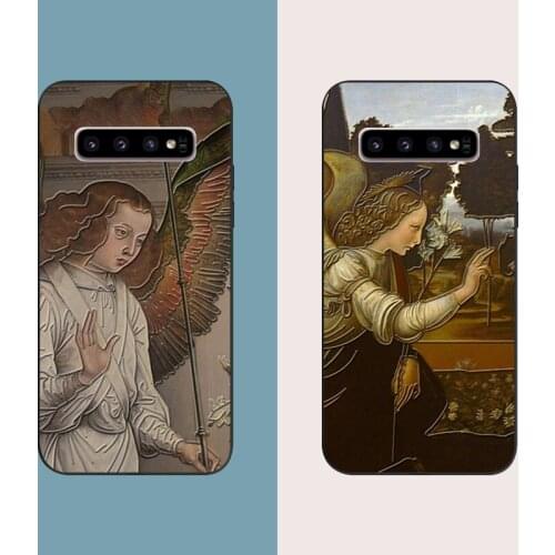 3D Relief Silicone Case For Samsung Galaxy Note 5 8 9 Oil Painting Back Cover For Samsung S6 S7 Edge S8 S9 Plus S10 E Lite