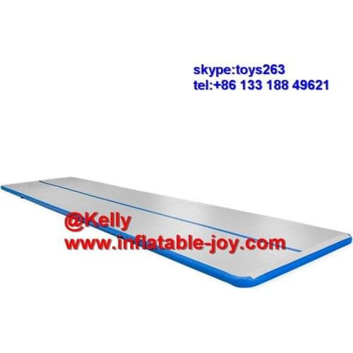 Free door shipping inflatable air tumble track, cheap tumble track inflatable air mat for gymnastics, inflatable tumble tracks