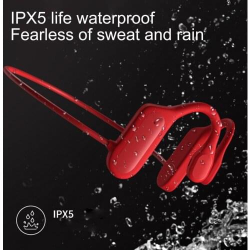 Wireless Headset Bluetooth Earphones Built in 16G RAM Memory MP3 Play Sports Running Ear Hook Headphone Stereo With Microphone