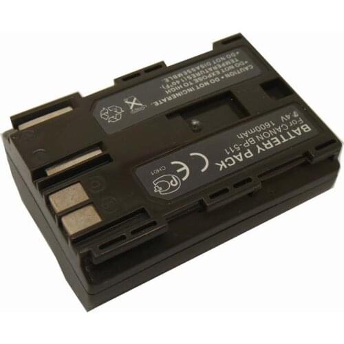 BP-511 BP-511A for Camera Battery BP511 For Canon EOS 40D 300D 5D 20D 30D 50D 10D L10 PowerShot G1 G2 G3 G5 90 90IS G6 bp511a