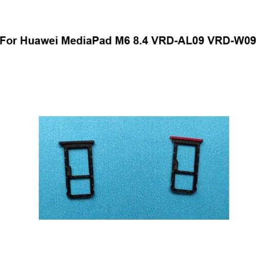 For Huawei MediaPad M6 8.4 VRD-AL09 VRD-W09 New Tested Sim Card Holder Tray Card Slot For MediaPad M 6 Sim Card Holder