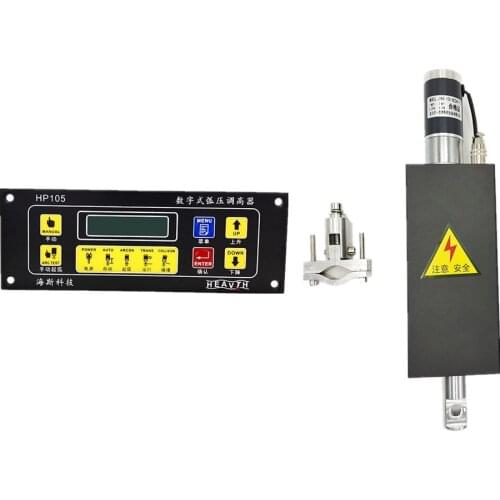 THC+lifter Kit HP105 Torch Height Controller With Digital Display JYKB-100 24VDC Plasma Lifer For CNC Plasma Machine NEWCARVE