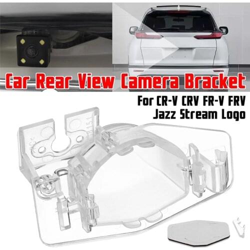 Car Rear View Camera Bracket License Plate Reversing Camera Cover Case Bracket for Honda CR-V CRV FR-V FRV Jazz