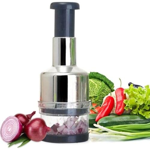 Kitchen Accessories Garlic Crusher Practical Vegetable Garlic Presses Onion Cutter Chopper Kitchen Tool Gadget