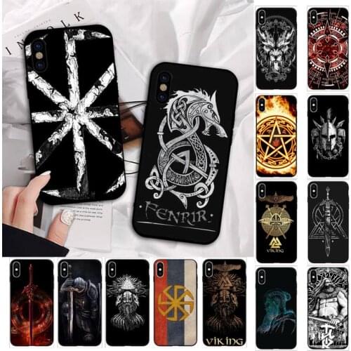 MaiYaCa Slavic Viking symbol Kolovrat Phone Case for iPhone 11 12 pro XS MAX 8 7 6 6S Plus X 5S SE 2020 XR cover