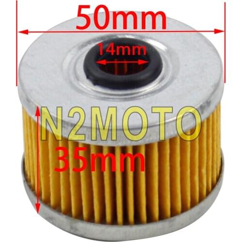 Motorcycle Metal Fabric Engine Oil Filter For Honda ATV ATC250 350 CBF125 250 XL125 TRX300EX TRX250 300 350 400 420 450 500