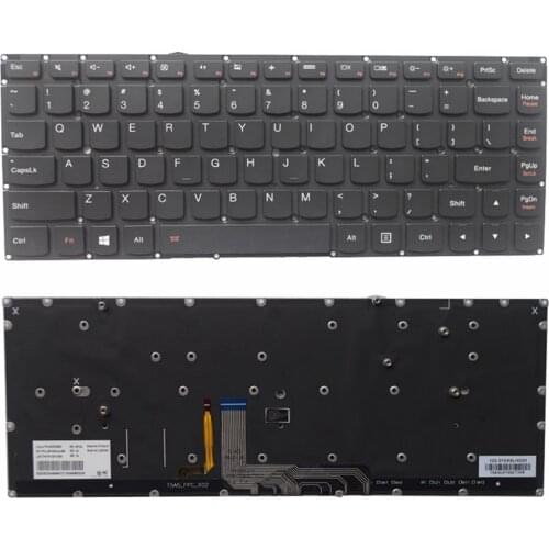 New For Lenovo Yoga 4 Pro Yoga 900-13ISK 900-13ISK Keyboard US backlit Laptop English Keyboard Backlight