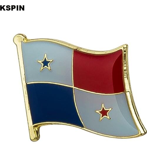 Panama flag pin lapel pin badge 10pcs a lot Brooch Icons KS-0029