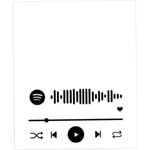 Custom Favorite Song Personalised Track Song Plaque Any Photo Music Plaque