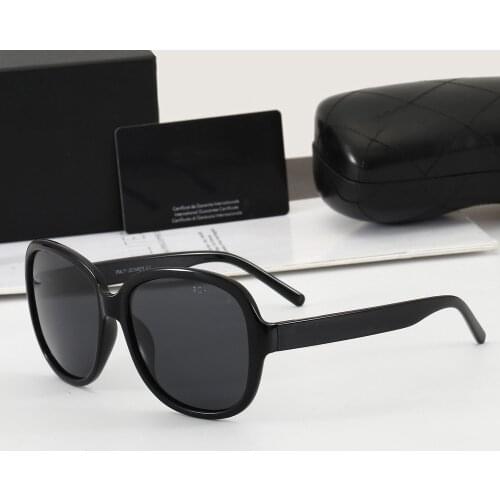 Vintage Round Oversized Sunglasses Women Top Brand Original AAA Sunglasses Classic Polarized Glasses Women Retro Shopping Mirror