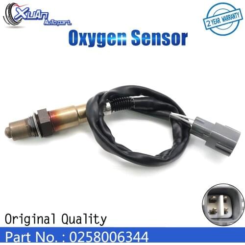 XUAN Air Fuel Ratio Sensor Lambda O2 Oxygen Sensor 0258006344 For Toyota Yaris Hatchback 1.0L 2003 89465-0D010