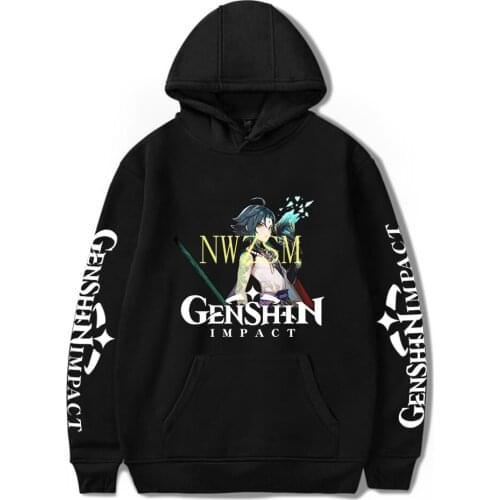 Anime Genshin Impact Hoodies Sweatshirts Men/Women Fashion Anime hoodie Unisex Autumn/winter Pullover Tracksuit clothes tops