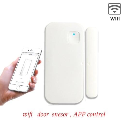 WIFI Smart Door Window Sensor Wireless App Remote Control For Home Alarm Security