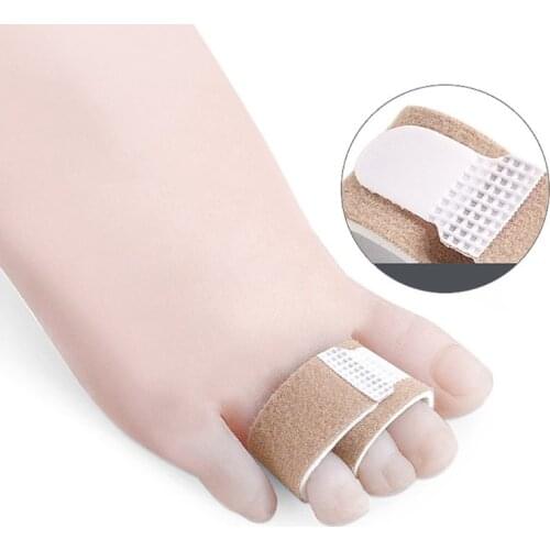 Unisex Toe Splints Hammer Straightener Bandage Wrap Finger Separator Big Toe Alignment Protector Hallux Valgus Corrector Sleeves