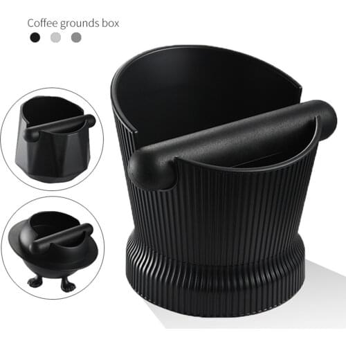 Espresso Knock Box with Removable Knock Bar Espresso Machine Accessories Espresso Dump Bin Dishwasher Safe Great Gift