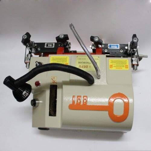100E1 220v/50hz Vertical Key Cutter Defu Key Cutting Machine For Duplicating Security Keys Locksmith Tools Lock Pick Set