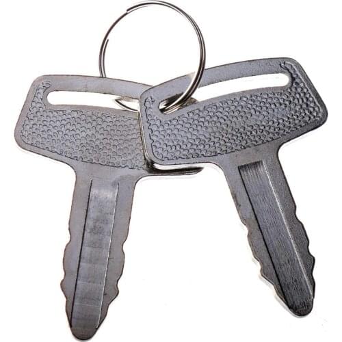 2X Ignition Key RC101-53630 for Kubota Excavator Loader and Generator