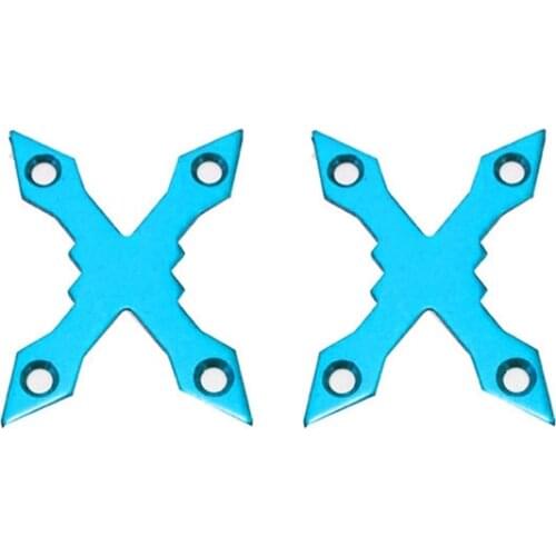 2 Pcs Protective Gaskets Longboard Hardware Deck Accessories Pads Screw Pads Round Edge Durable Parts Skateboard