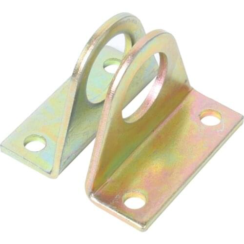 2PCS LB Mounting Brackets For 16/20/25/32/40mm Bore MA MAL Pneumatic Cylinder