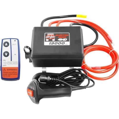 Winch control box with wireless remote control controller relay winch accessories
