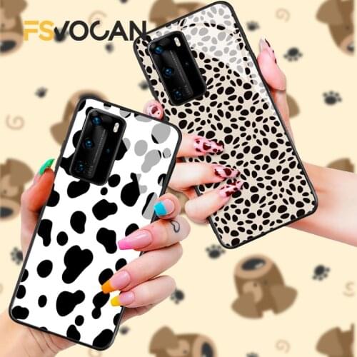 Dalmatian Spot Dog Phone Case For Huawei P30 P40 P20 Lite E Pro Honor 10 10i Mate 20 30 Plus 8X 9X Nova 5T 5G White Black Cover