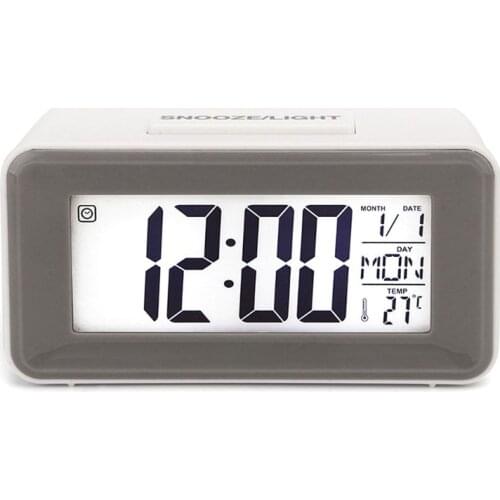 Digital LED Alarm Clocks Student Clocks With Week Snooze Thermometer Watch