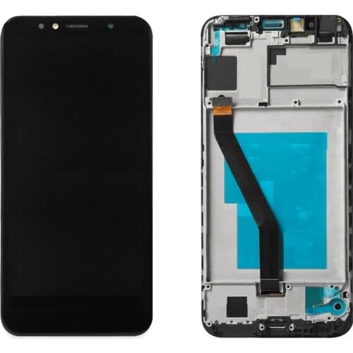 For Honor 7A White/Black Color LCD Screen and Digitizer Assembly with Frame