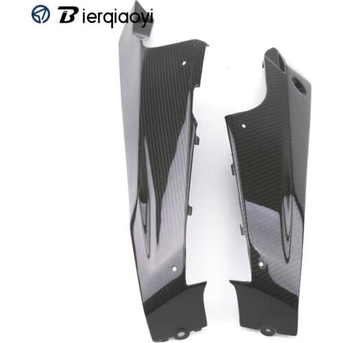 For Kawasaki Ninja 400 2018 2019 Ninja400 Ninja Carbon Fiber Lower Cowling Fairing Case Lower Air-Guide Sleeve Baseboard Guard
