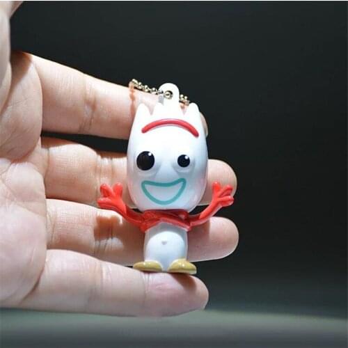 Disney Toy Story 4 Forky Q Version 5.5cm Action Anime Doll PVC Action Figures Toys For Kids Gifts