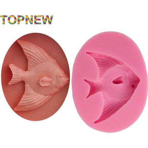 Arrow Fish Chocolate Candy Jelly fondant Cake tool Silicone Mold Baking Pan bakeware 2197