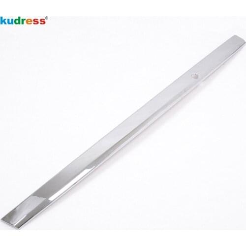 For Toyota Vios 2014 ABS Chrome Rear Trunk Lid Cover Trim Tail Gate Protector Strip Sticker Trims Car Styling Accessories