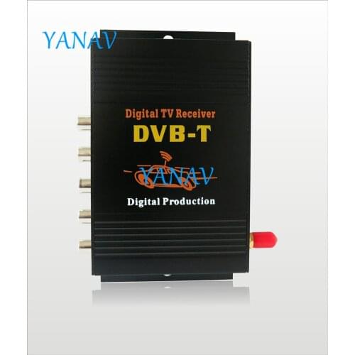 M-588X Car TV Tuner DVB-T MPEG-4 Digital TV BOX Receiver Mini TV Box Compatible with SD MPEG2 and MPEG4 AVC/H.264