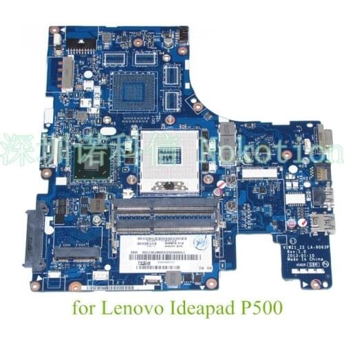 NOKOTION Laptop motherboard For lenovo ideapad Z500 P500 15.6 inch HD4000 DDR3 11S90002537 VIWZ1 Z2 LA-9063P Mainboard