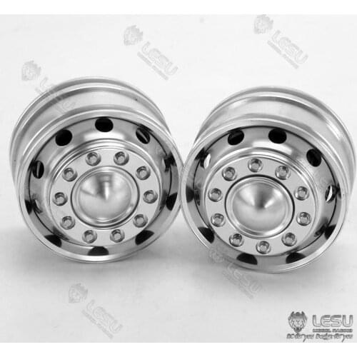 LESU 1/14 Metal Front Hub with Hex Brake for Volvo FH12 FH16 RC Tractor Truck Power Axle TH15163-SMT3