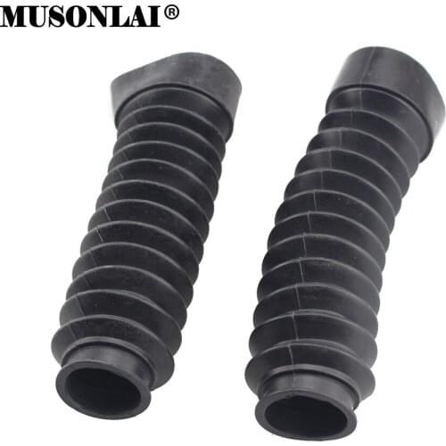 Motorcycle Front Fork Cover Shock Absorber Protecting Gaiters Dust Cover Rubber Boot Gaitor For Yamaha TW200 TW225 TW 200 225