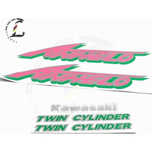 Motorcycle Dirt Bike Sticker Emblems For Kawasaki KLE 250 KLE250 Decal Sticker Waterproof Off-road