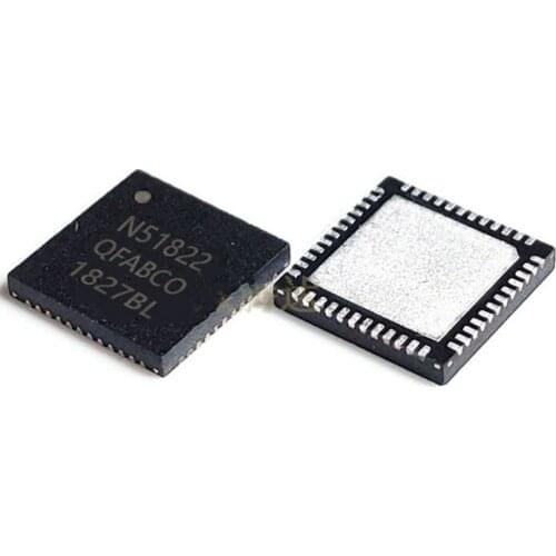 NRF51822 NRF51822QFAB NRF51822QFAB QFN48 5pcs