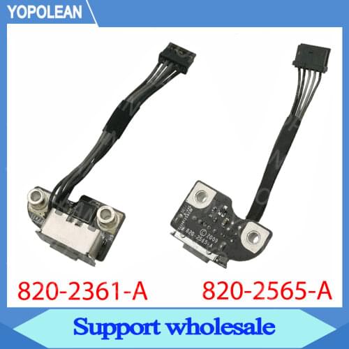 Original 820-2565-A 820-2361-A For Macbook Pro A1278 A1286 A1297 DC Power Jack Board 2008 2009 2010 2011 2012 Year